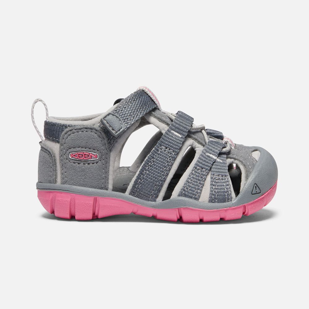 Keen Sandaal Kinderen Grijs/Roze - Seacamp Ii Cnx - 48763-ZCLM